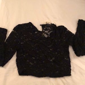 Small Limonata Black Lace Top